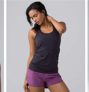 Lululemon Boysenberry Dark Purple Swiftly Tech Racerback Tank Sz 6 (NWT)